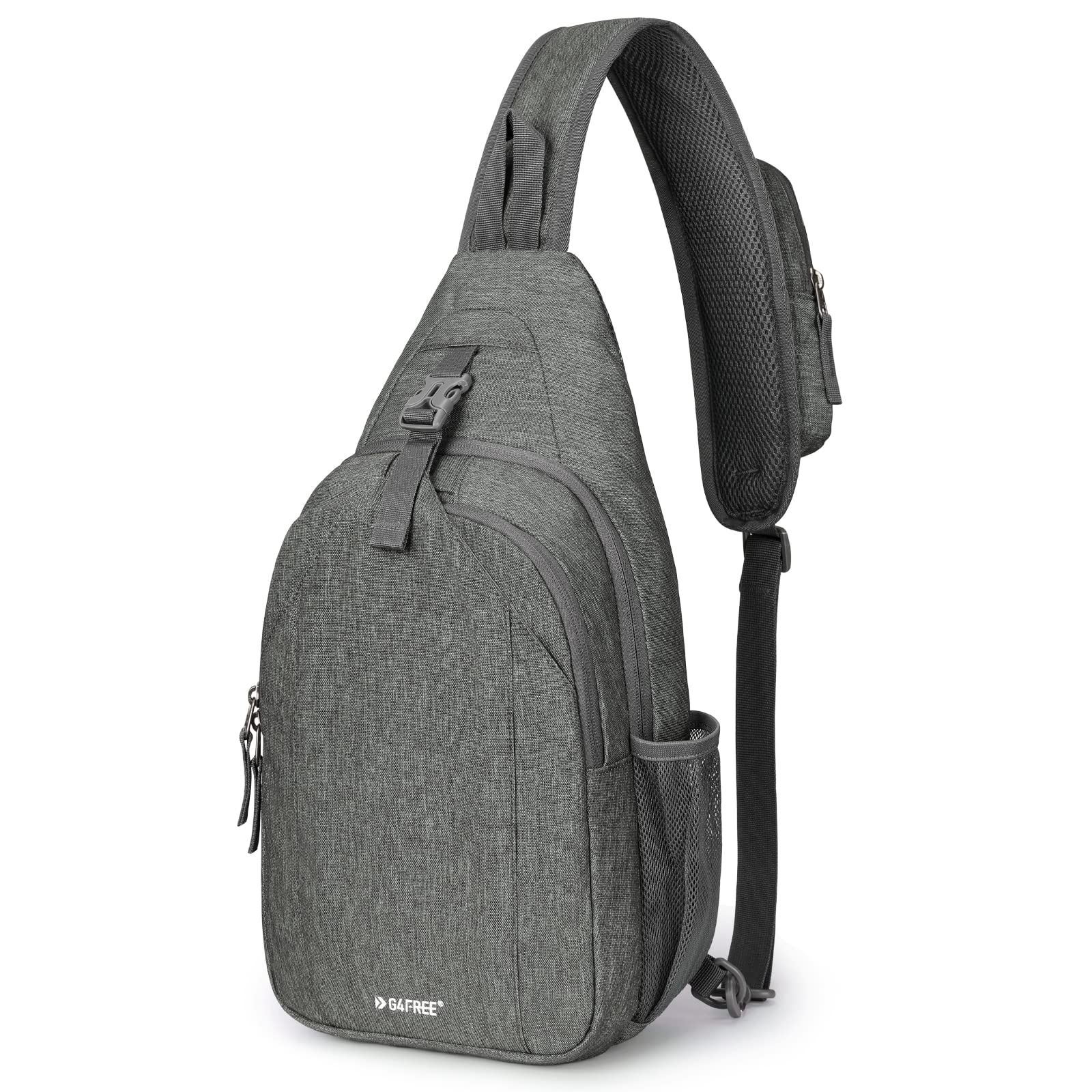 G4Free - G4Free Sling Bag RFID Blocking Sling Backpack Crossbody Chest Bag Daypack -D02V743Q