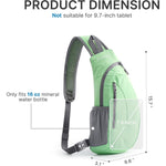 G4Free - G4Free Sling Bag, Small Crossbody Backpack Lightweight Chest Shoulder Bags -D01V068I-D01V068Z6-D01V068M-D01V068C-D01V068A