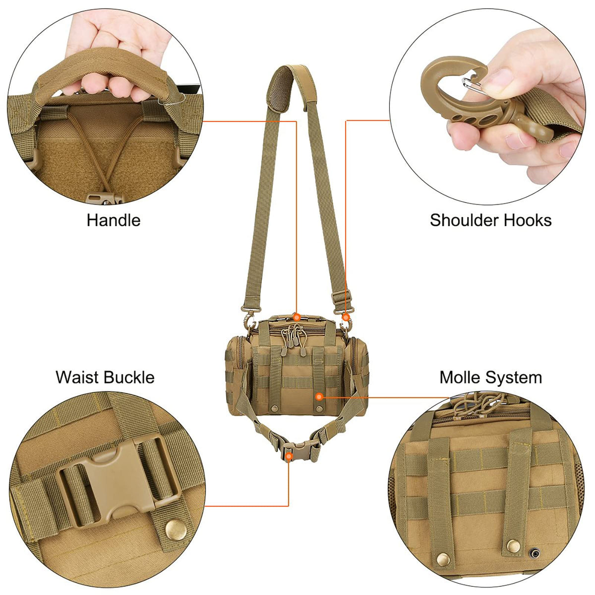 G4Free - G4Free Sport Outdoor Waist Pack -D04V198A-D04V198B-D04V198C