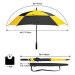 G4Free - G4Free Square Windproof Auto Open Stick Umbrella -D02V590A-D02V590C-D02V590F-D02V590B-D02V590G