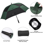 G4Free - G4Free Square Windproof Auto Open Stick Umbrella -D02V590A-D02V590C-D02V590F-D02V590B-D02V590G