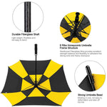 G4Free - G4Free Square Windproof Auto Open Stick Umbrella -D02V590A-D02V590C-D02V590F-D02V590B-D02V590G