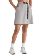 G4Free - G4Free Strowen 18" Hiking Cargo Skirt Elastic Waist 2 Pockets Quick Dry -GF26S953A001A-S-GF26S953A001B-M-GF26S953A001C-L-GF26S953A001D-XL-GF26S953A001F-XS