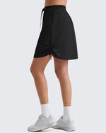 G4Free - G4Free Strowen 18" Hiking Cargo Skirt Elastic Waist 2 Pockets Quick Dry -GF26S953A001A-S-GF26S953A001B-M-GF26S953A001C-L-GF26S953A001D-XL-GF26S953A001F-XS