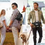 G4Free - G4Free Tactical Fanny Pack, Fashion Crossbody Bag Waist Packs -TN24B465B-TN24B465C-TN24B465A