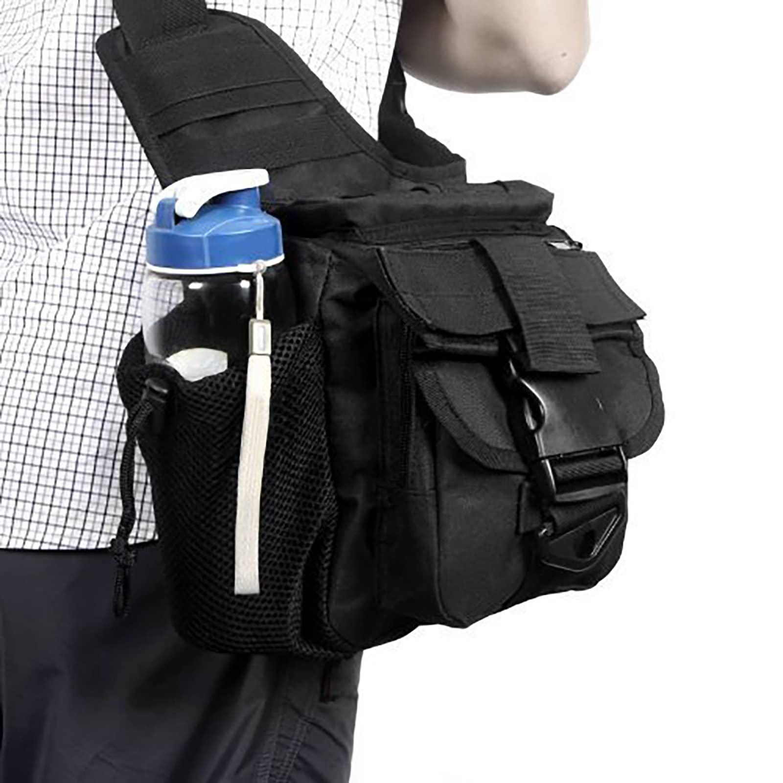 G4Free - G4Free Tactical Messenger Fishing Tackle Side Bag -D04V163A-D04V163D