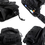 G4Free - G4Free Tactical Messenger Fishing Tackle Side Bag -D04V163A-D04V163D