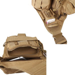 G4Free - G4Free Tactical Messenger Fishing Tackle Side Bag -D04V163A-D04V163D