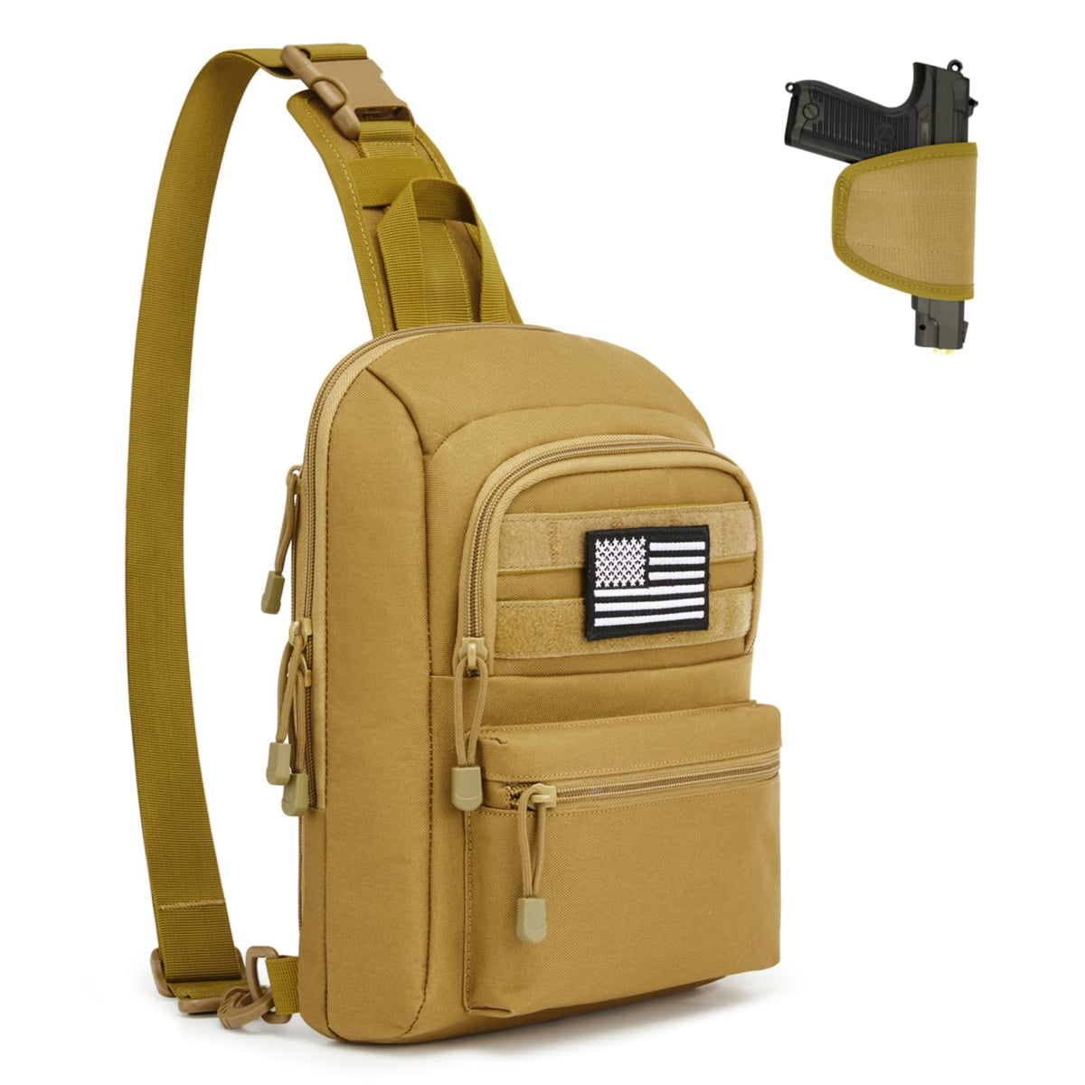 G4Free - G4Free Tactical Military Rover Shoulder Sling Pack -TN22B161B-TN22B161C-TN22B161A