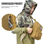 G4Free - G4Free Tactical Military Rover Shoulder Sling Pack -TN22B161B-TN22B161C-TN22B161A