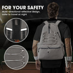 G4Free - G4Free Tennis Backpack Holds 4 Rackets with Shoe Compartment -TN24B327B-TN24B327C