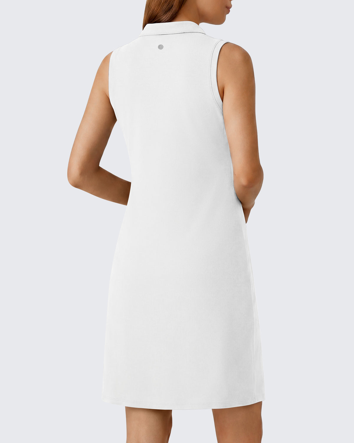G4Free - G4Free UPF 50+ Maternity Tennis Dress – Button Front -GF26VY972A001A-S-GF26VY972A001B-M-GF26VY972A001C-L-GF26VY972A001D-XL-GF26VY972A001E-XXL