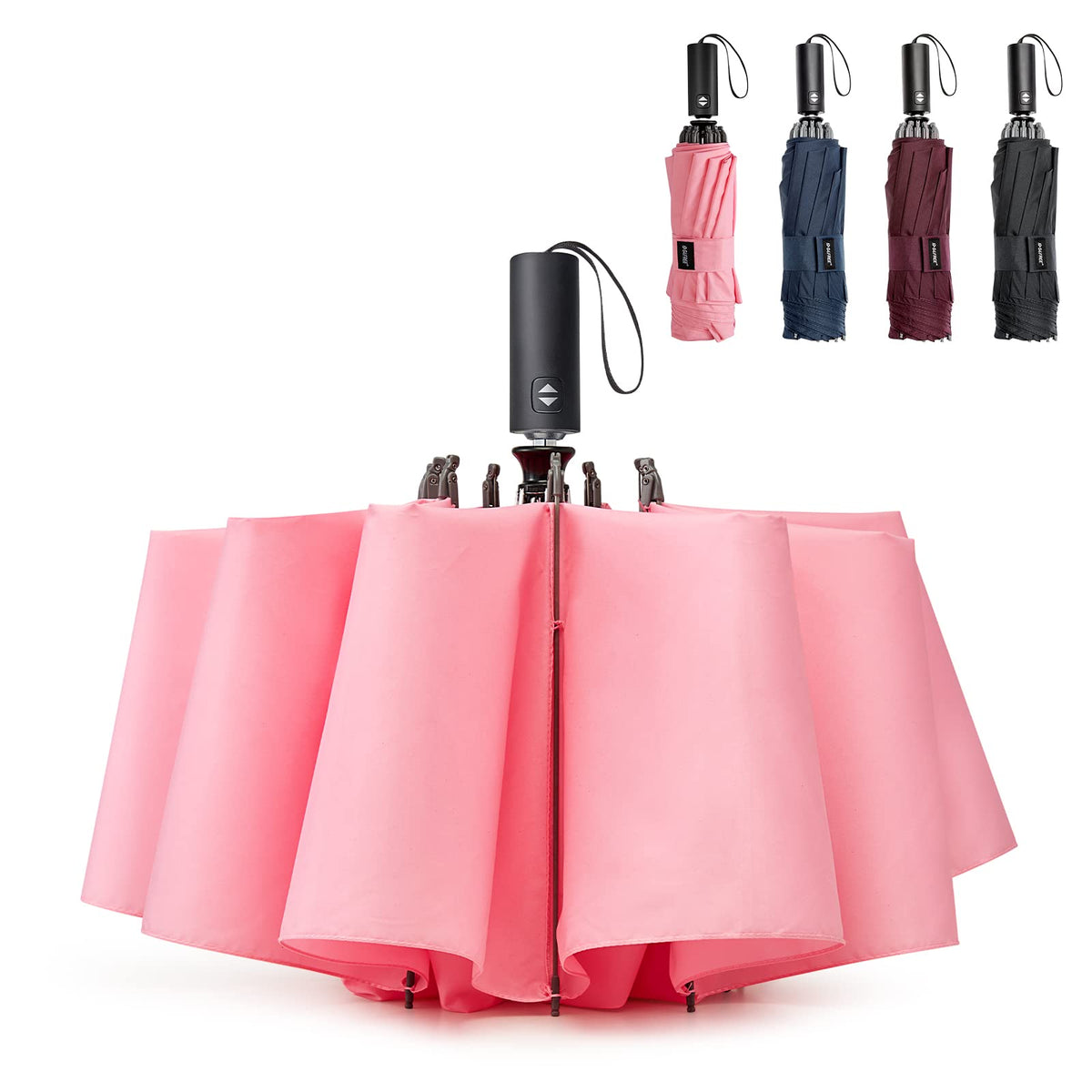 G4Free - G4Free UPF 50+ UV Protection 54 Inch Large Reverse Travel Umbrella -NT21A010B-NT21A010A-NT21A010C-NT21A010D-NT22A170A