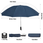G4Free - G4Free UPF 50+ UV Protection 54 Inch Large Reverse Travel Umbrella -NT21A010B-NT21A010A-NT21A010C-NT21A010D-NT22A170A