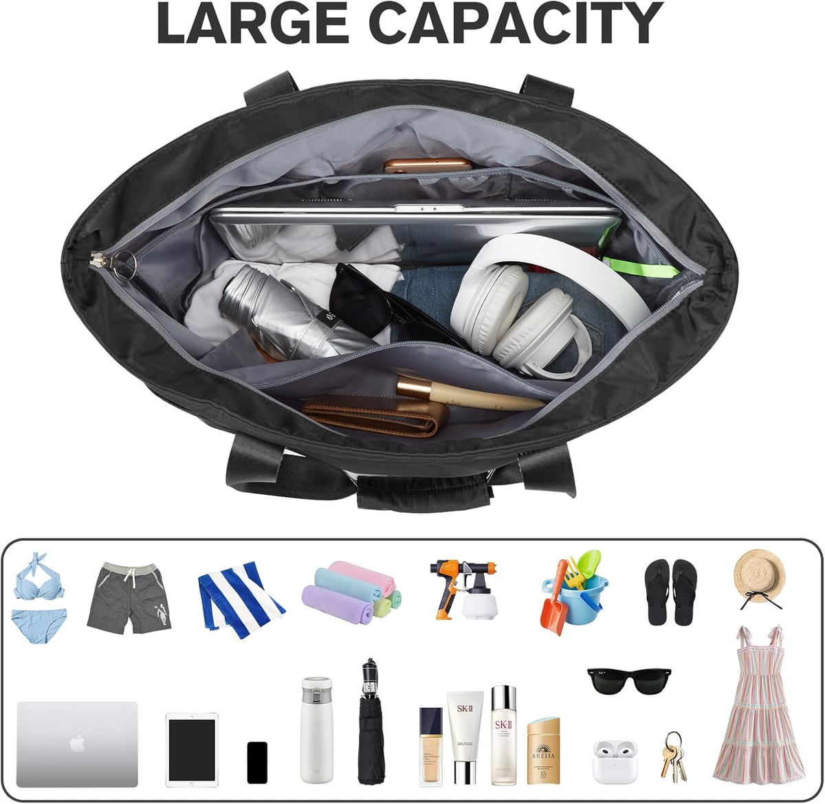 G4Free - G4Free Waterproof Women Personalized Strap Tote Bag -TN24B344B-TN24B344A-TN24B344C