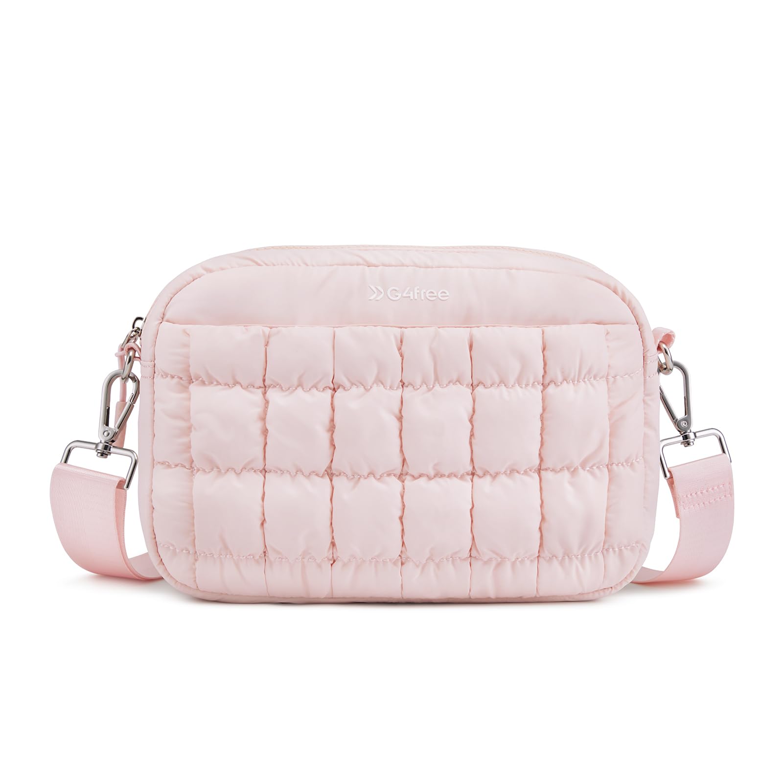 G4Free - G4Free Women Quilted Clutch Puffer Crossbody Bag -TN24B445A-TN24B445B-TN24B445C