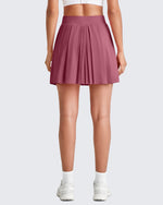 G4Free - High-Rise Pleated A Line Athletic Skorts -GF25H413DA-S-GF25H413DB-M-GF25H413DC-L-GF25H413DD-XL-GF25H413DE-XXL