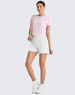 G4Free - Lightbreeze Batwing Sleeve Workout Tops -GF25K343AA-S-GF25K343AB-M-GF25K343AC-L-GF25K343AD-XL-GF25K343AF-XS