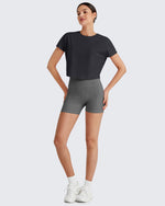 G4Free - Lightbreeze Batwing Sleeve Workout Tops -GF25K343AA-S-GF25K343AB-M-GF25K343AC-L-GF25K343AD-XL-GF25K343AF-XS