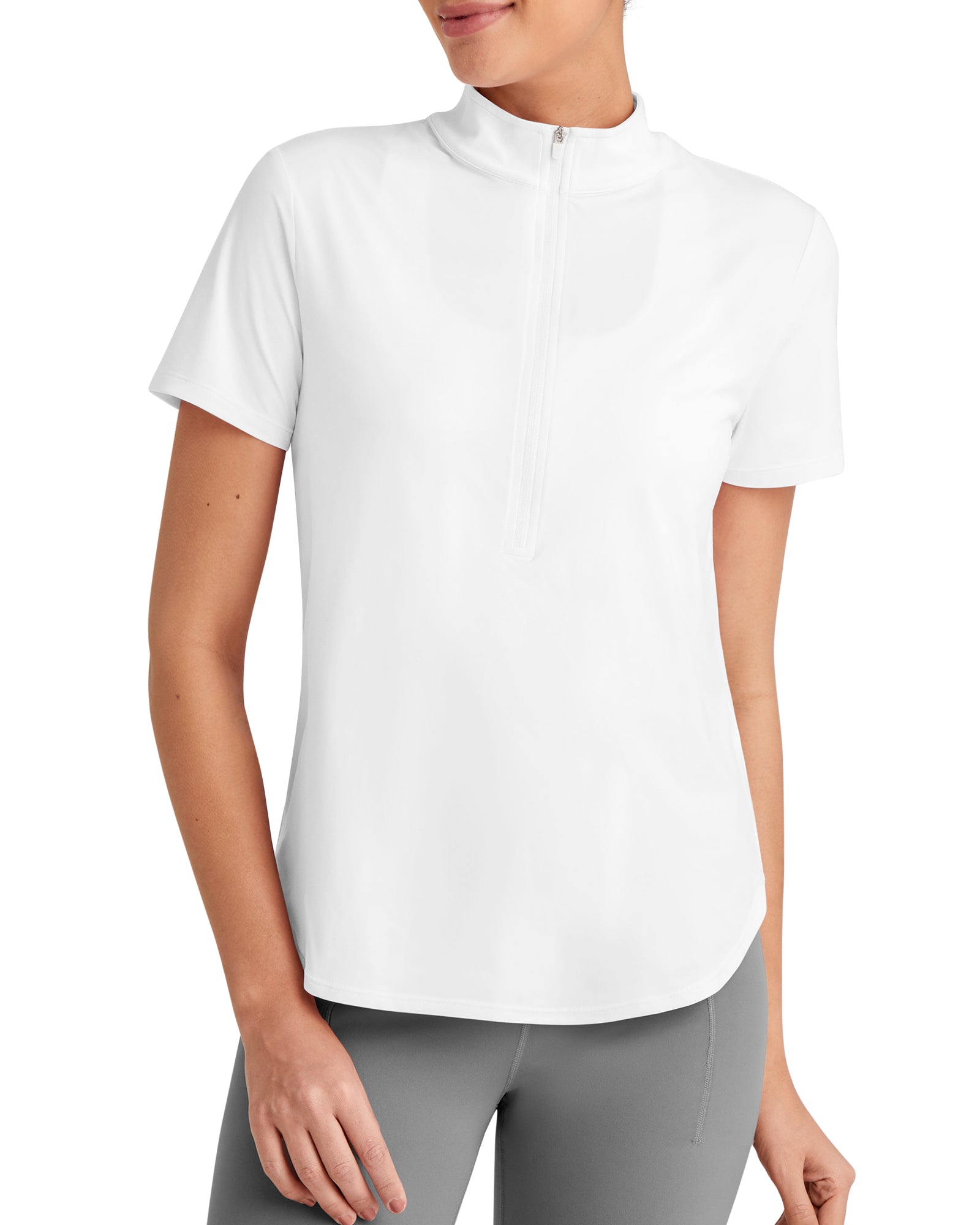 G4Free - Lightbreeze UPF 50+ Half Zip Golf Short Sleeve -GF25K340AA-S