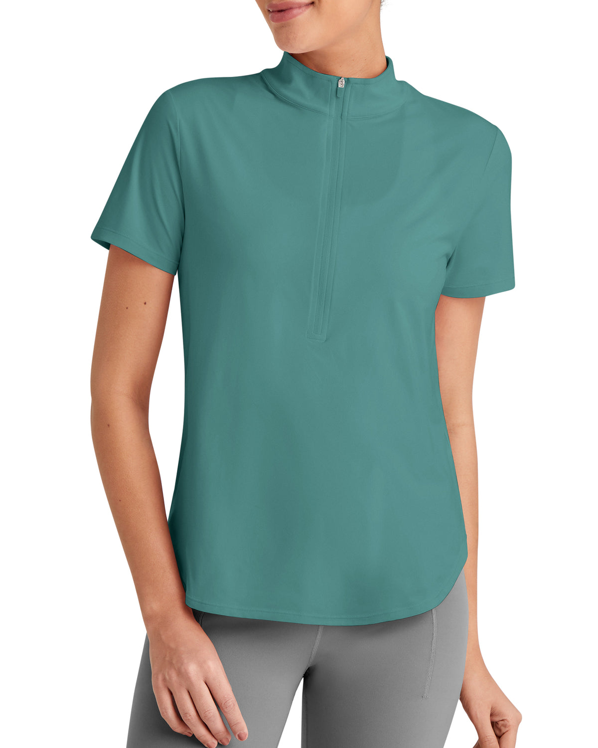 G4Free - Lightbreeze UPF 50+ Half Zip Golf Short Sleeve -GF25K340AA-S