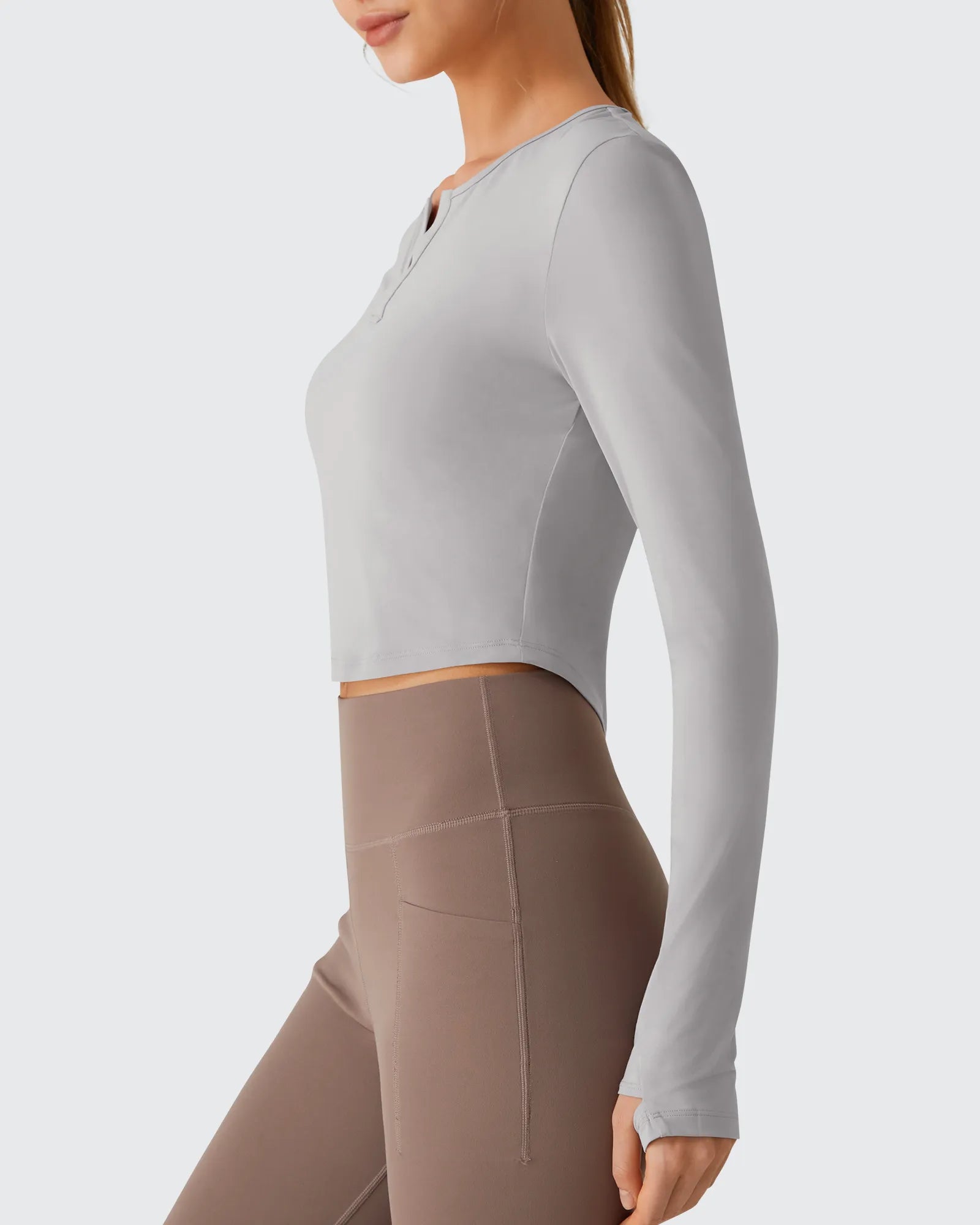 G4Free - Lightbreeze V Neck UPF 50+ Thumbholes Long Sleeve -GF26B886B005A-S-GF26B886B005B-M-GF26B886B005C-L-GF26B886B005D-XL-GF26B886B005E-XXL