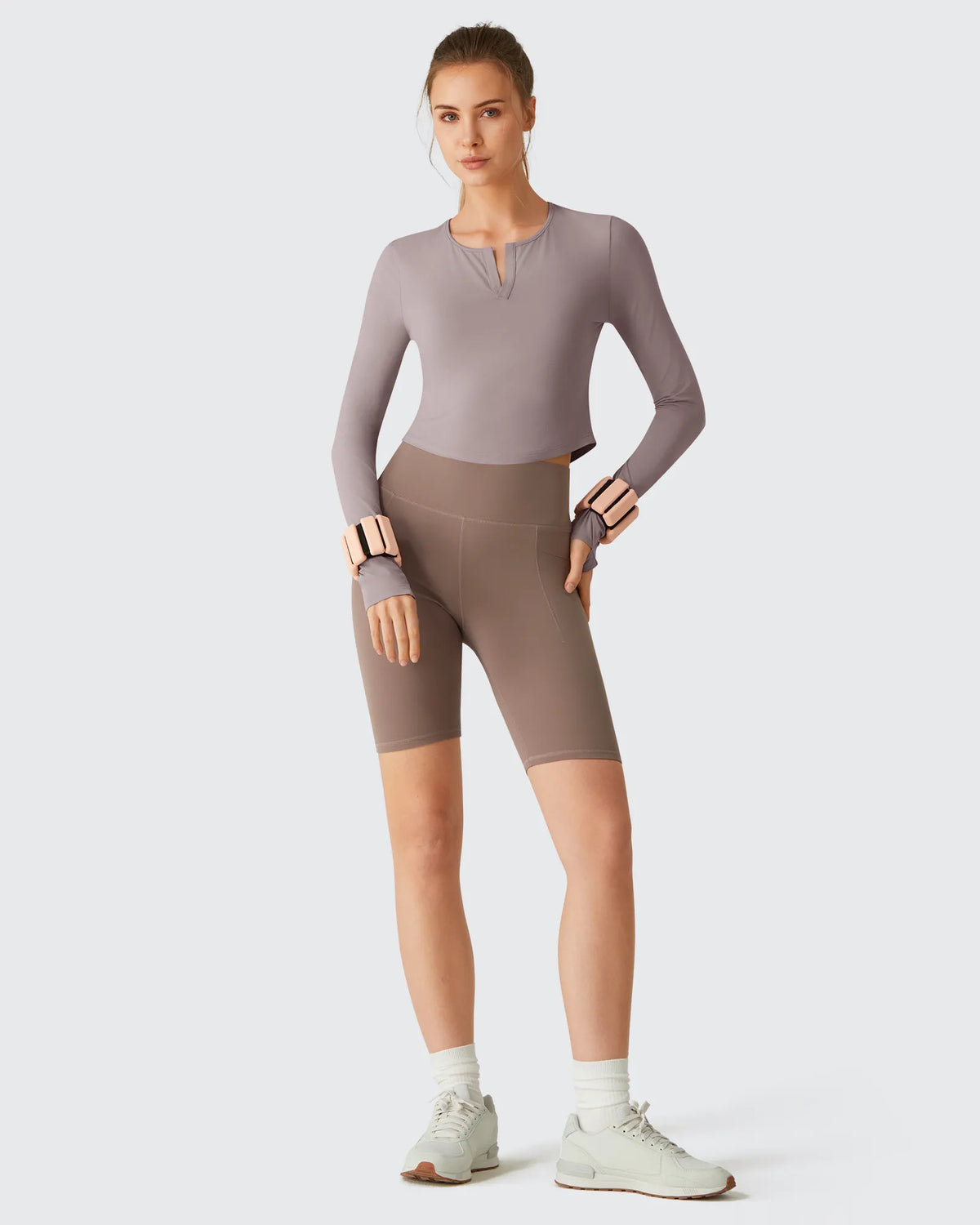 G4Free - Lightbreeze V Neck UPF 50+ Thumbholes Long Sleeve -GF26B886B005A-S-GF26B886B005B-M-GF26B886B005C-L-GF26B886B005D-XL-GF26B886B005E-XXL