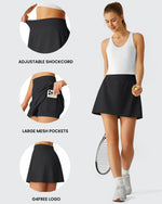 G4Free - Lightweight 2 Pockets Inner Shorts Tennis Skirts 15 -GF26H879A001A-S-GF26H879A001B-M-GF26H879A001C-L-GF26H879A001D-XL-GF26H879A001E-XXL