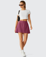 G4Free - Lightweight 2 Pockets Inner Shorts Tennis Skirts 15 -GF26H879A001A-S-GF26H879A001B-M-GF26H879A001C-L-GF26H879A001D-XL-GF26H879A001E-XXL