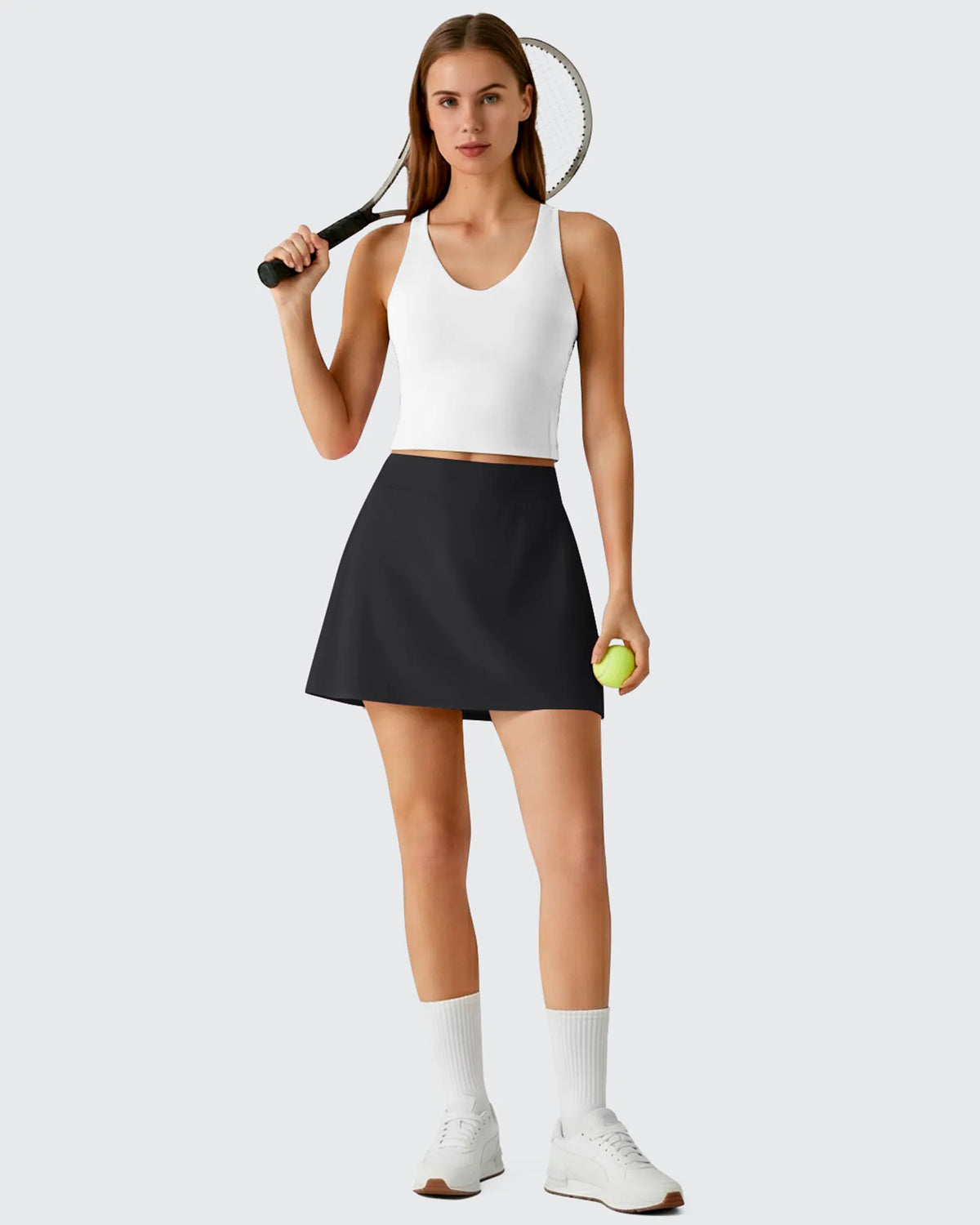 G4Free - Lightweight 2 Pockets Inner Shorts Tennis Skirts 15 -GF26H879A001A-S-GF26H879A001B-M-GF26H879A001C-L-GF26H879A001D-XL-GF26H879A001E-XXL