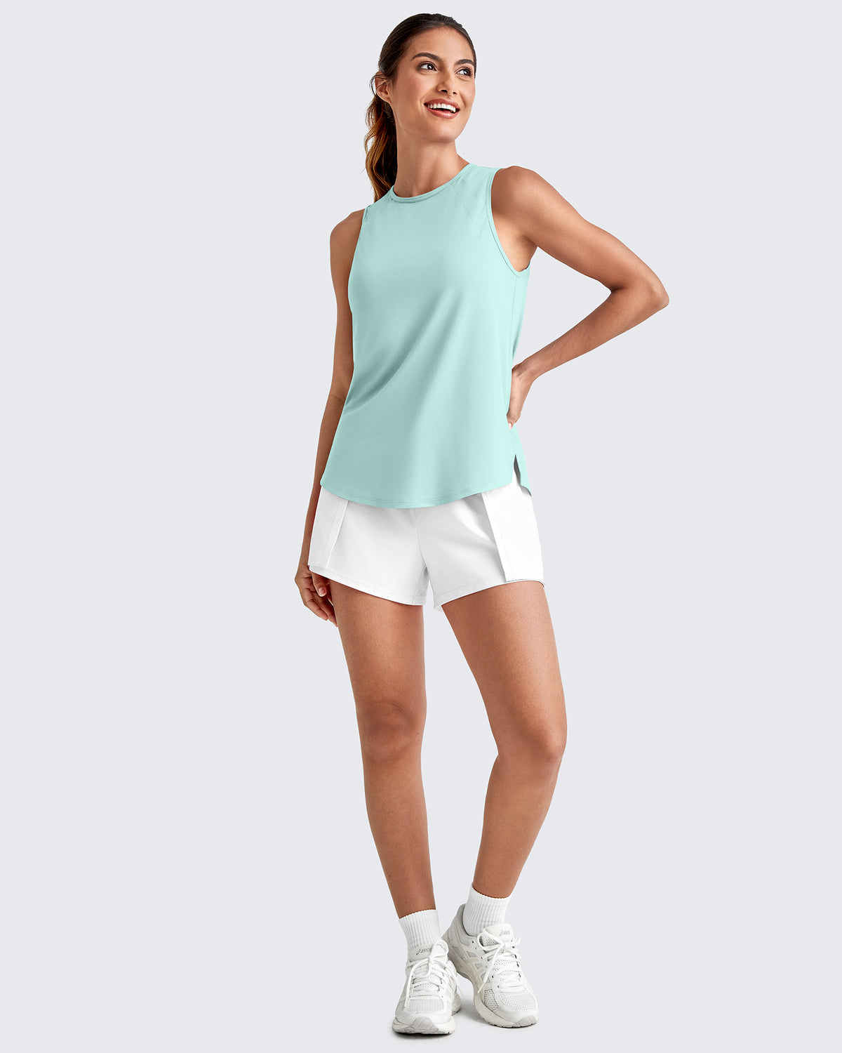 G4Free - Lightweight Athletic Sleeveless Long Tank Tops -GF25L416BA-S-GF25L416BB-M-GF25L416BC-L-GF25L416BD-XL-GF25L416BE-XXL