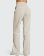 G4Free - Lightweight Straight Leg Ruched Drawstring Joggers -GF25D748AA-S-GF25D749AA-S-GF25D750AA-S-GF25D748AB-M-GF25D749AB-M