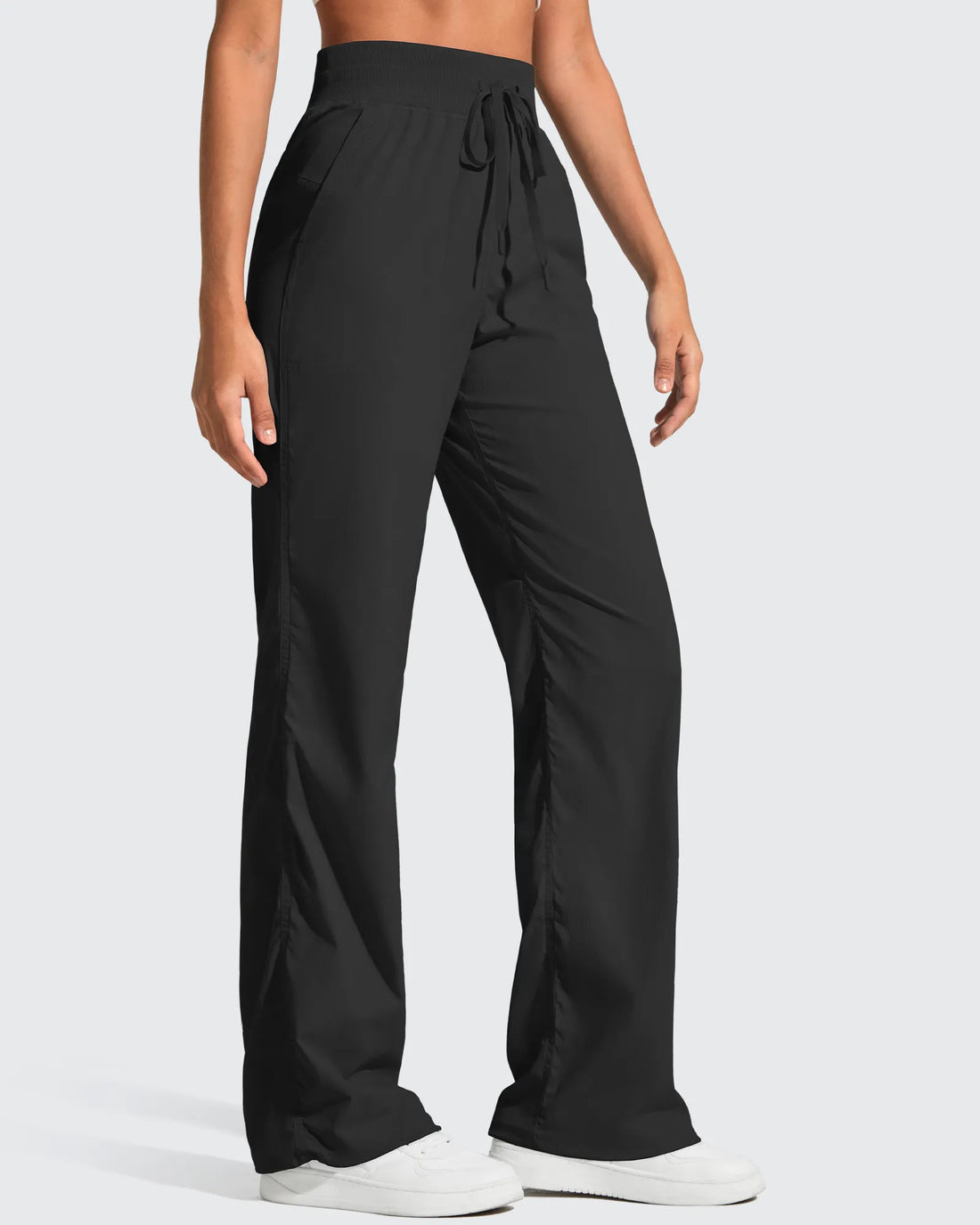 G4Free - Lightweight Straight Leg Ruched Drawstring Joggers -GF25D748AA-S-GF25D749AA-S-GF25D750AA-S-GF25D748AB-M-GF25D749AB-M