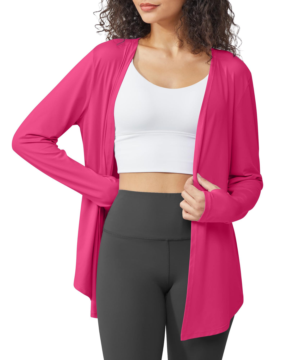G4Free - Long Sleeve Lightweight Sun Shirts Cardigans -GF24B206BA-S