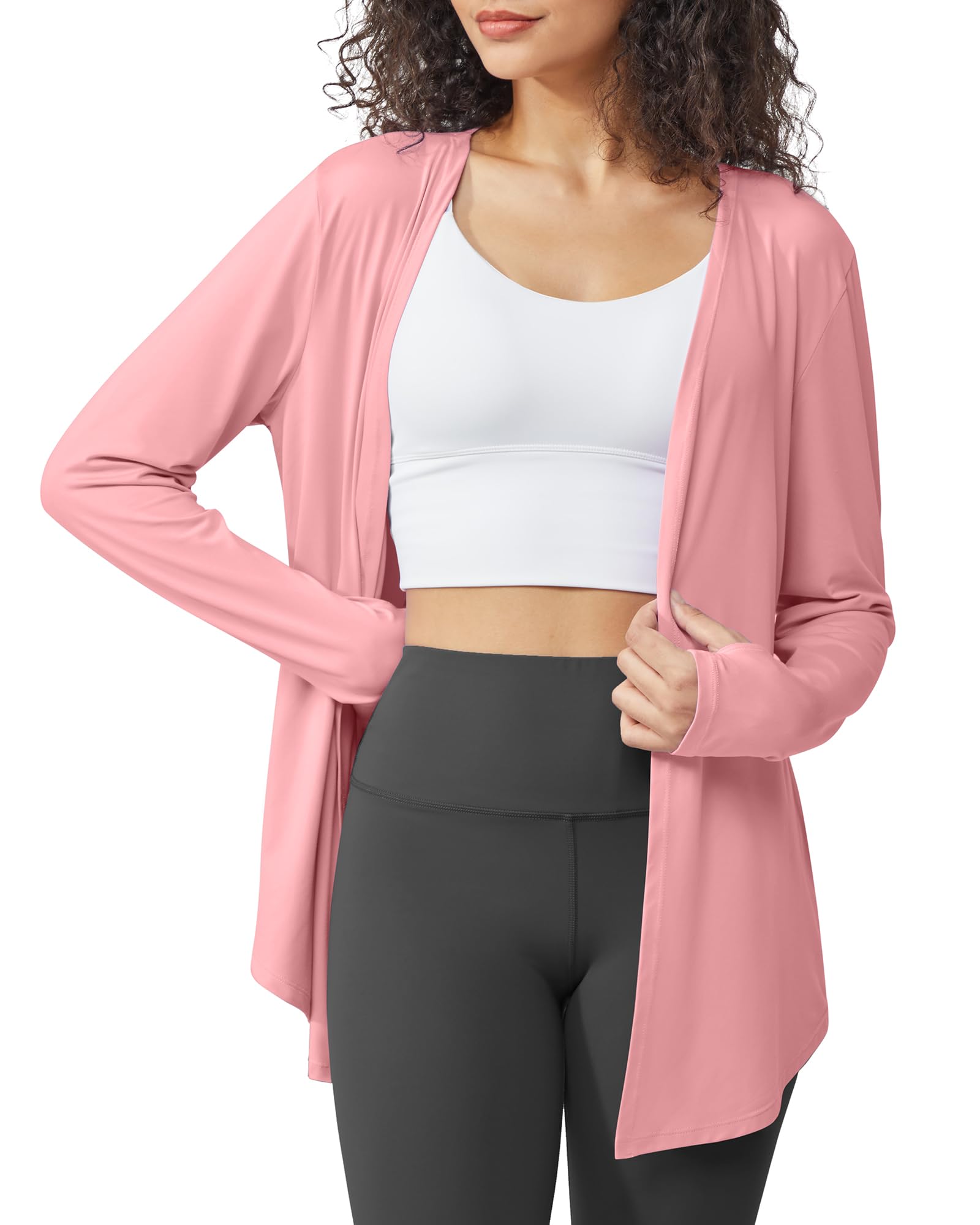 G4Free - Long Sleeve Lightweight Sun Shirts Cardigans -GF24B206BA-S