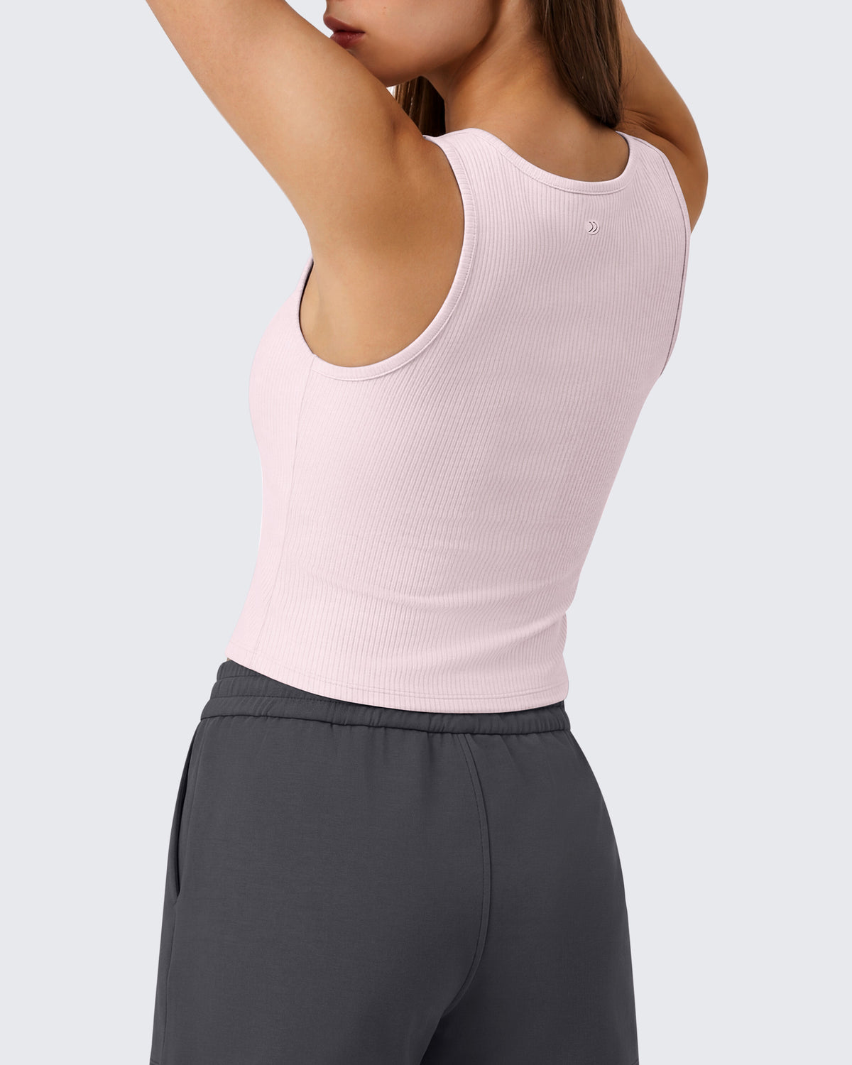 G4Free - Neck Sleeveless Crop Tops G4Free Ribbed Cropped Henley Tank Top -GF26L979A001F-XS-GF26L979A001A-S-GF26L979A001B-M-GF26L979A001C-L-GF26L979A001D-XL