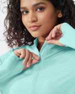 G4Free - Quick Dry High Neck Sun Half Zip Tops -GF23B126KF-XS-GF23B126KA-S-GF23B126KB-M-GF23B126KC-L-GF23B126KD-XL