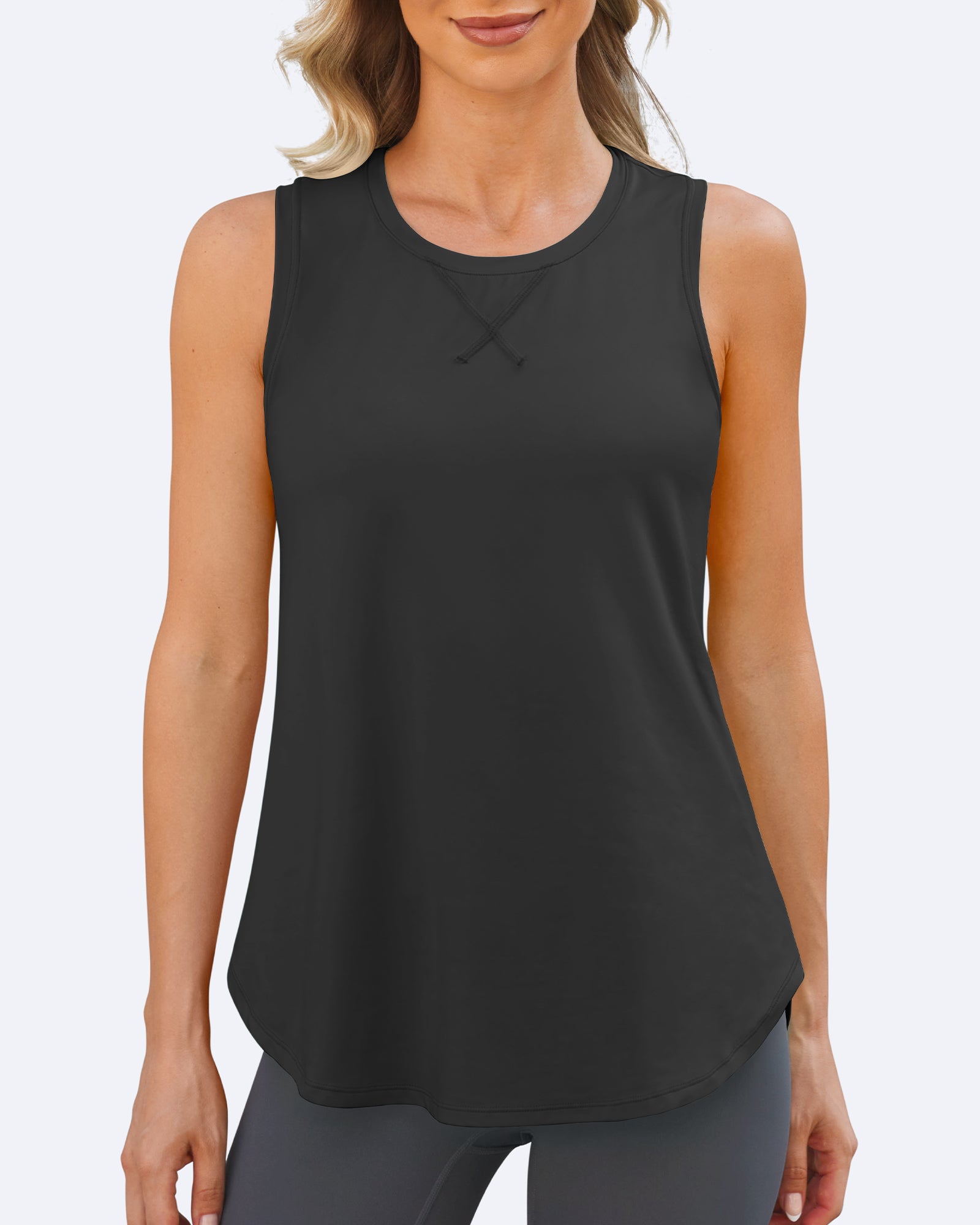G4Free - Quick Dry Scoop Neck Sleeveless Tops -GF24B222BF-XS-GF24B222BA-S-GF24B222BB-M-GF24B222BC-L-GF24B222BD-XL