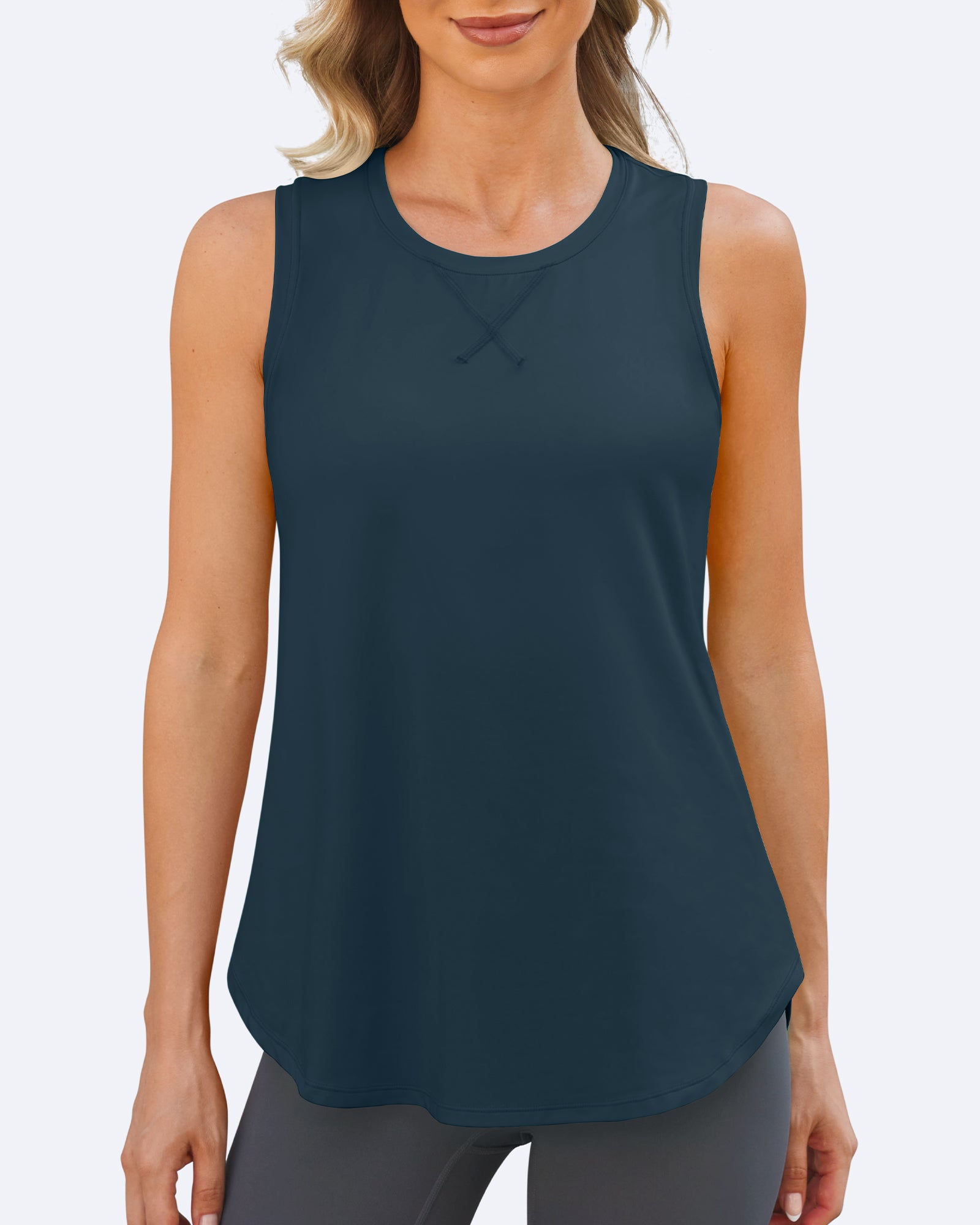 G4Free - Quick Dry Scoop Neck Sleeveless Tops -GF24B222BF-XS-GF24B222BA-S-GF24B222BB-M-GF24B222BC-L-GF24B222BD-XL