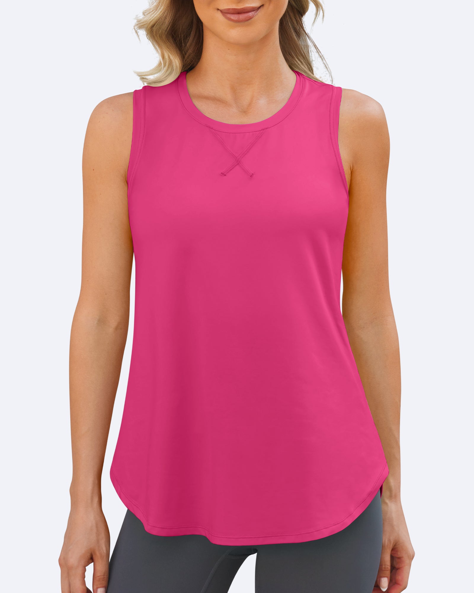 G4Free - Quick Dry Sleeveless Workout Tank Tops -GF24B222BF-XS