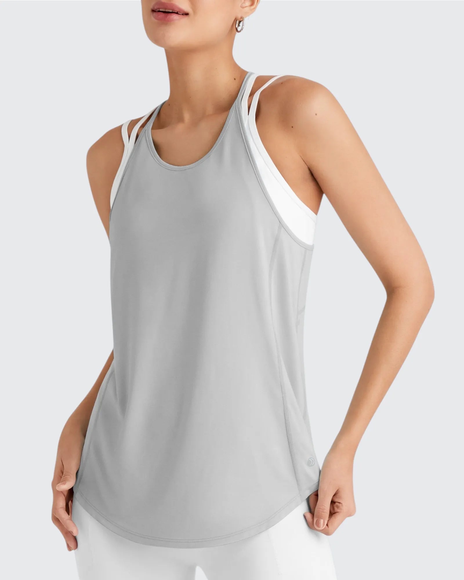 G4Free - Quick Dry Y Back Athletic Sleeveless Tanks -GF25L386AA-S
