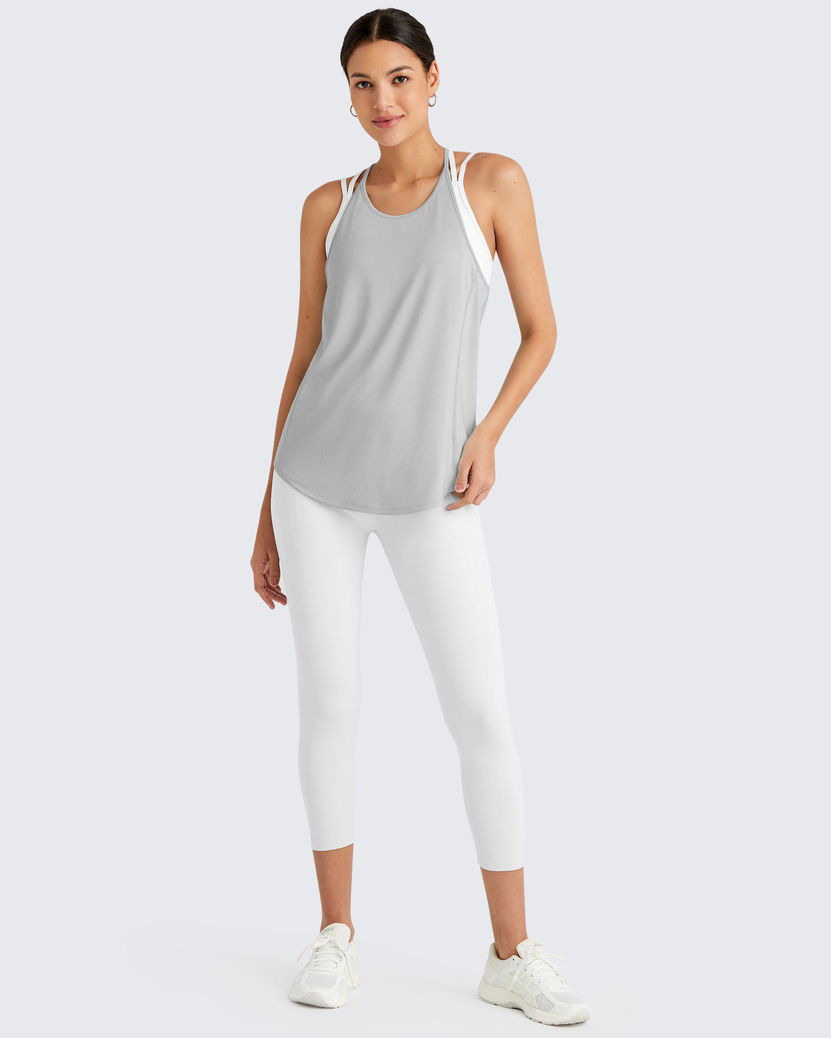 G4Free - Quick Dry Y Back Athletic Sleeveless Tanks -GF25L386AA-S-GF25L386AB-M-GF25L386AC-L-GF25L386AD-XL-GF25L386AE-XXL