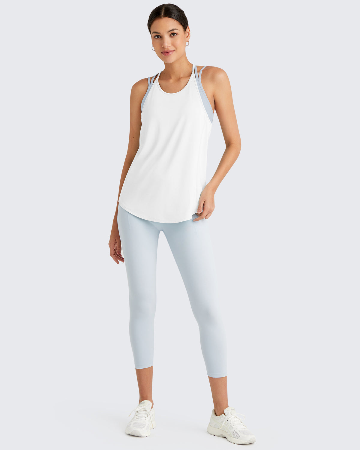 G4Free - Quick Dry Y Back Athletic Sleeveless Tanks -GF25L386AA-S-GF25L386AB-M-GF25L386AC-L-GF25L386AD-XL-GF25L386AE-XXL