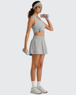 G4Free - Racerback Hip Length Scoop Neck Muscle Tank Tops -GF26L892D016F-XS-GF26L892D016A-S-GF26L892D016B-M-GF26L892D016C-L-GF26L892D016D-XL