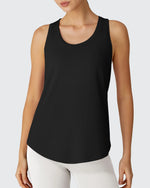 G4Free - Racerback Hip Length Scoop Neck Muscle Tank Tops -GF26L892D016F-XS-GF26L892D016A-S-GF26L892D016B-M-GF26L892D016C-L-GF26L892D016D-XL