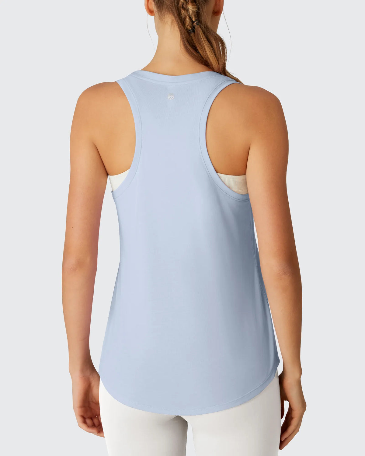 G4Free - Racerback Hip Length Scoop Neck Muscle Tank Tops -GF26L892D016F-XS-GF26L892D016A-S-GF26L892D016B-M-GF26L892D016C-L-GF26L892D016D-XL