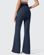 G4Free - Ribbed Maternity Flare Yoga Pants with Pockets -GF25AY587AA-S-GF25AY588AA-S-GF25AY589AA-S-GF25AY587AB-M-GF25AY588AB-M