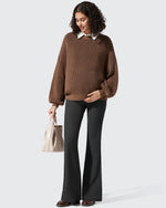 G4Free - Ribbed Maternity Flare Yoga Pants with Pockets -GF25AY587AA-S-GF25AY588AA-S-GF25AY589AA-S-GF25AY587AB-M-GF25AY588AB-M