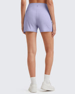 G4Free - Ribbed Mid-Rise Seamless Work Shorts -GF25E314AA-S-GF25E314AB-M-GF25E314AC-L-GF25E314AD-XL-GF25E314AE-XXL