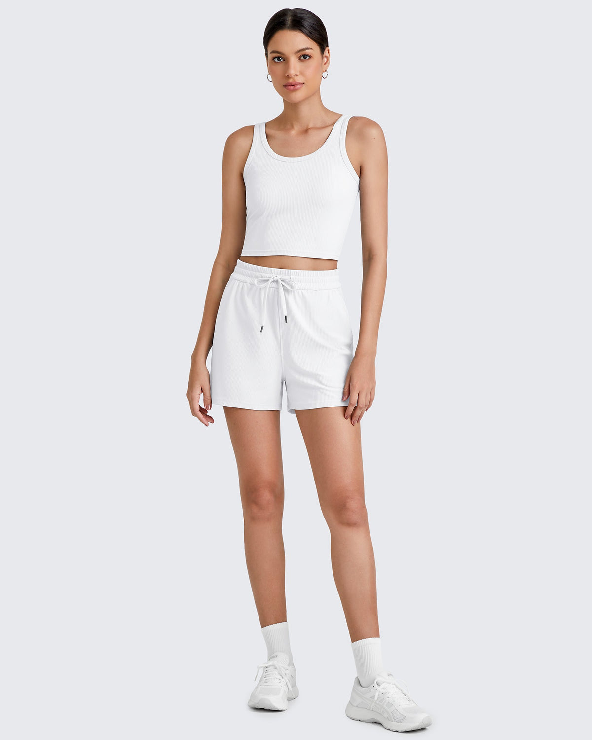 G4Free - Ribbed Slim Workout Tank Crop Tops -GF25L339AA-S-GF25L339AB-M-GF25L339AC-L-GF25L339AD-XL-GF25L339AF-XS